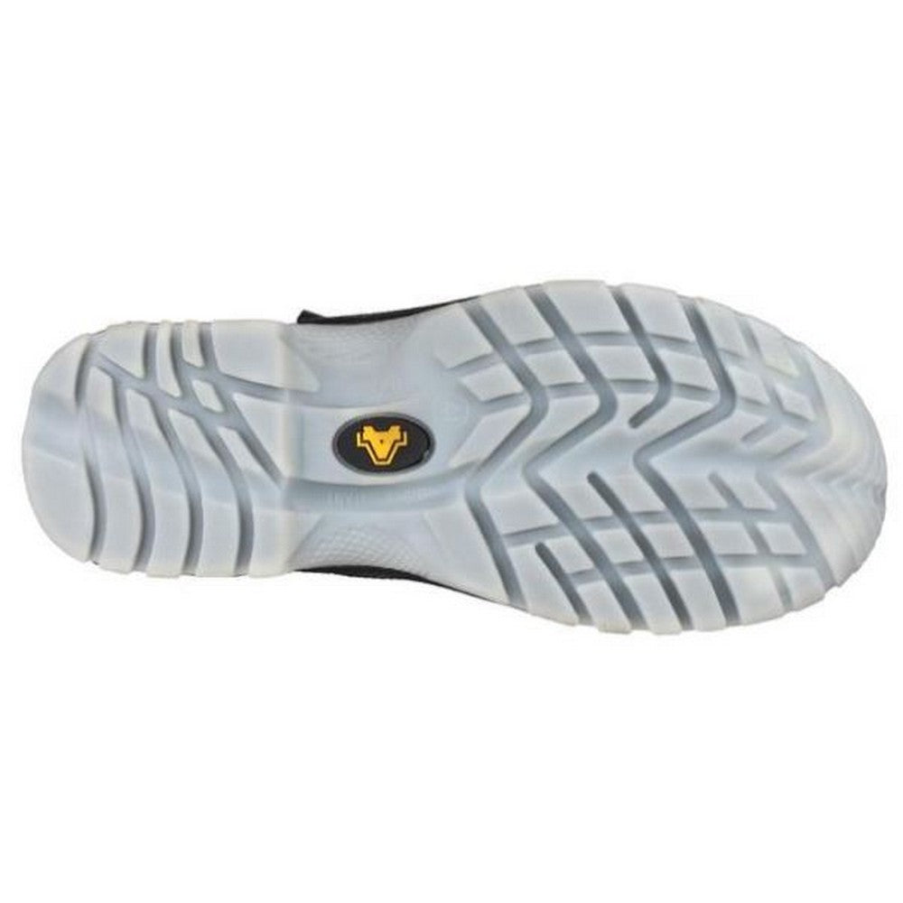 Black - Side - Amblers Steel FS209 Safety Pull On - Womens Ladies Boots - Riggers Safety