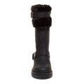 Black - Close up - Rocket Dog Womens-Ladies Igloo Long Boots
