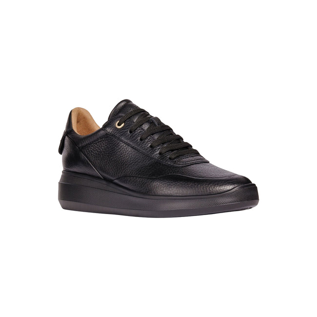 Geox Womens Ladies Rubidia Tumbled Leather Trainers Discounts on great Brands