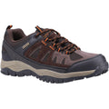 Brown - Front - Cotswold Mens Maisemore Suede Hiking Shoes