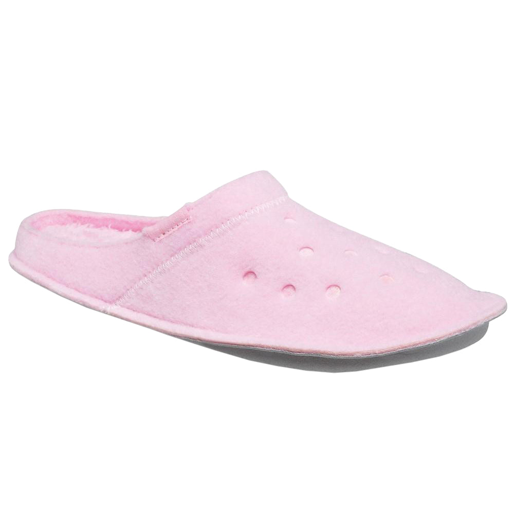 Ballerina Pink - Front - Crocs Unisex Adult Classic Slippers