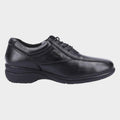 Black - Back - Cotswold Womens-Ladies Collection Salford 2 Leather Shoes