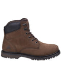Brown - Back - Amblers Mens Millport Leather Walking Boots