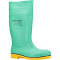 Green-Yellow - Front - Dunlop Mens Acifort HazGuard Wellington Boots