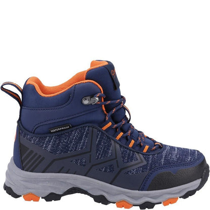 Navy - Back - Cotswold Childrens-Kids Coaley Hiking Boots