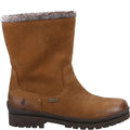 Camel - Side - Hush Puppies Womens-Ladies Alice Ankle Boots