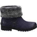 Navy - Back - Hush Puppies Womens-Ladies Alice Ankle Boots