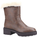 Brown - Front - Rocket Dog Womens-Ladies Idea Mid Boots