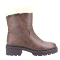 Brown - Side - Rocket Dog Womens-Ladies Idea Mid Boots