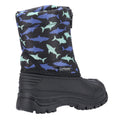 Black - Back - Cotswold Childrens-Kids Iceberg Shark Snow Boots