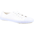 White - Front - Mirak Childrens-Kids Plimsolls