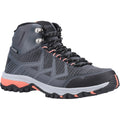 Grey-Coral - Front - Cotswold Womens-Ladies Wychwood Hiking Boots