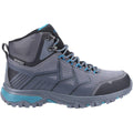 Grey-Blue - Back - Cotswold Womens-Ladies Wychwood Hiking Boots