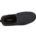 Black - Lifestyle - Sperry Womens-Ladies Moc Sider Basic Core Suede Casual Shoes