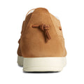 Tan - Lifestyle - Sperry Womens-Ladies Moc Sider Basic Core Suede Casual Shoes