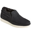 Black - Front - Sperry Womens-Ladies Moc Sider Basic Core Suede Casual Shoes