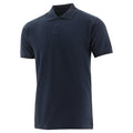 Navy - Front - Caterpillar Mens Essentials Polo Shirt