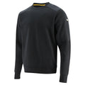 Black - Front - Caterpillar Mens Essentials Sweatshirt