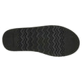 Black - Close up - Skechers Mens Renten Palco Relaxed Fit Slippers