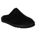 Black - Front - Skechers Mens Renten Palco Relaxed Fit Slippers