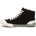 Black - Lifestyle - Rocket Dog Womens-Ladies Jazzin Hi Trainers