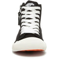 Black - Pack Shot - Rocket Dog Womens-Ladies Jazzin Hi Trainers