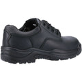 Black - Side - Magnum Unisex Adult Sitemaster Leather Safety Shoes