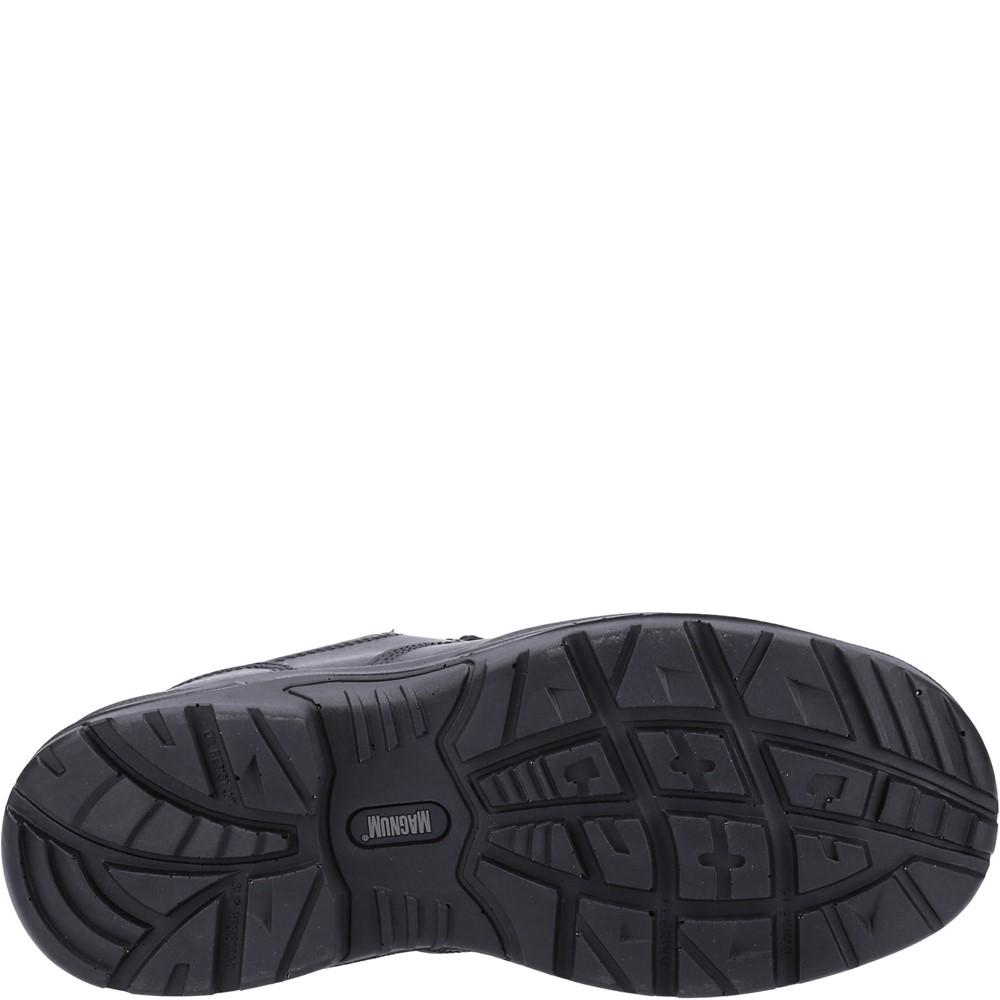 Black - Lifestyle - Magnum Unisex Adult Sitemaster Leather Safety Shoes