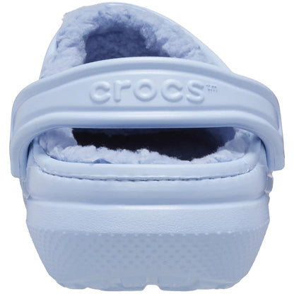 Blue Calcite - Back - Crocs Unisex Adult Classic Fleece Lined Clogs