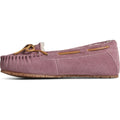Mauve - Lifestyle - Sperry Womens-Ladies Reina Suede Slippers