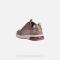 Dark Pink - Lifestyle - Geox Girls Spaceclub Leather Shoes
