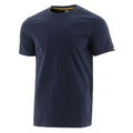 Navy - Front - Caterpillar Mens Essentials Short-Sleeved T-Shirt