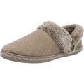 Dark Taupe - Front - Skechers Womens-Ladies Cozy Campfire Fresh Toast Slippers
