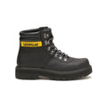 Black - Back - CAT Lifestyle Womens-Ladies Vanquish Leather Ankle Boots