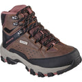 Chocolate Brown - Front - Skechers Womens-Ladies Selmen Relaxed Fit Hiking Boots