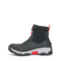 Grey-Red - Lifestyle - Muck Boots Mens Apex Wellington Boots