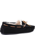 Black - Side - Hush Puppies Childrens-Kids Addison Suede Slippers