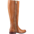 Tan - Side - Hush Puppies Womens-Ladies Faith Leather Calf Boots