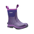 Purple - Front - Cotswold Womens-Ladies Blaze Neoprene Wellington Boots
