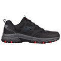 Black-Charcoal - Back - Skechers Mens Hillcrest Leather Trainers