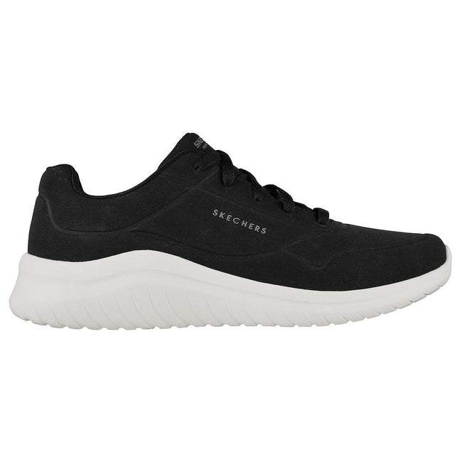 Black-White - Back - Skechers Mens Ultra Flex 2.0 Shoes