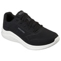 Black-White - Front - Skechers Mens Ultra Flex 2.0 Shoes