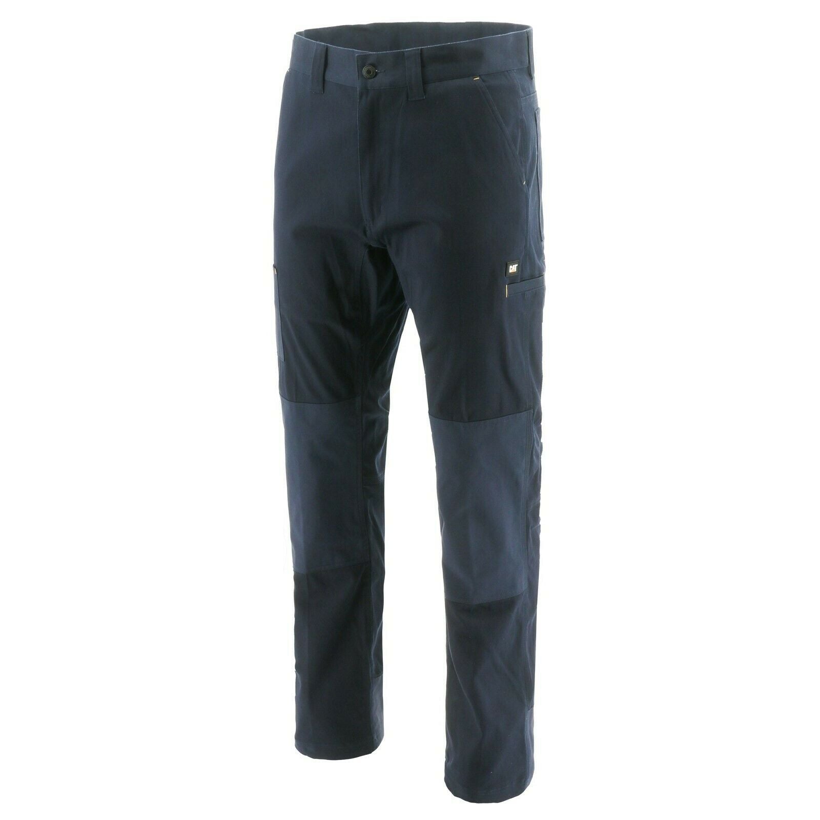 Navy - Front - Caterpillar Mens Machine Cargo Trousers
