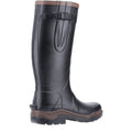 Black - Side - Cotswold Unisex Adult Compass Rubber Wellington Boots