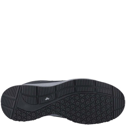 Black - Side - Amblers Unisex Adult AS717C Safety Trainers