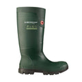 Green - Back - Dunlop Unisex Adult FieldPro Full Safety Wellington Boots