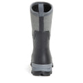 Black-Grey - Side - Muck Boots Womens-Ladies Arctic Ice Vibram Geometric Wellington Boots
