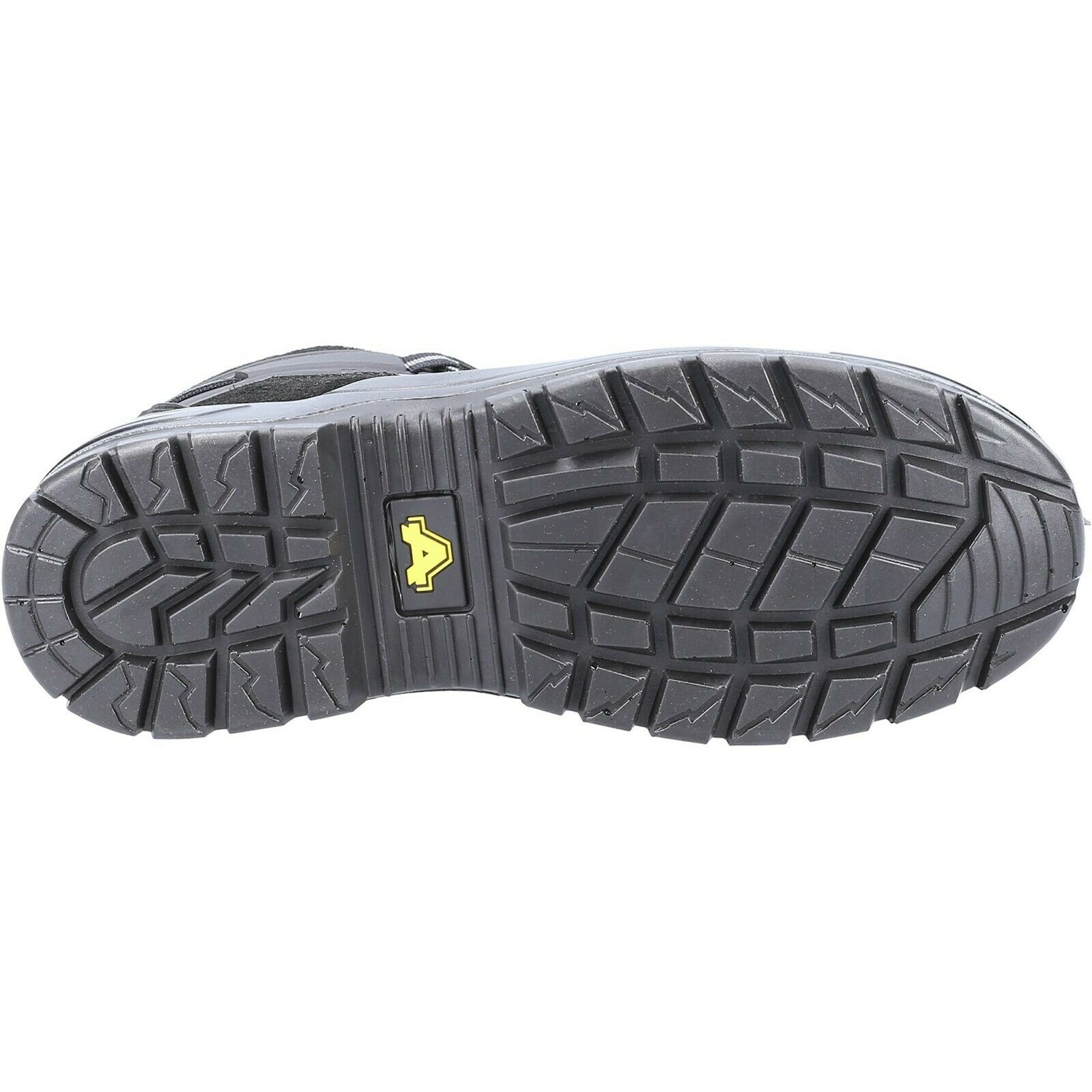 Black - Lifestyle - Amblers Unisex Adult 257 Suede Safety Boots