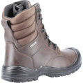 Brown - Side - Amblers Unisex Adult 240 Leather Safety Boots