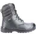 Black - Back - Amblers Unisex Adult 240 Leather Safety Boots